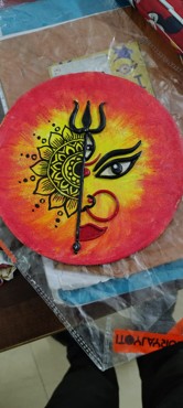 "Creative Maa Durga Wall Hanging Activity at GPS Patna"