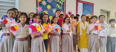 "Creative Maa Durga Wall Hanging Activity at GPS Patna"